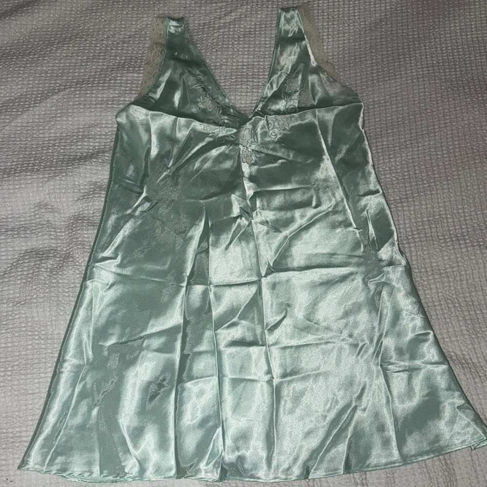 Mint Slip dress